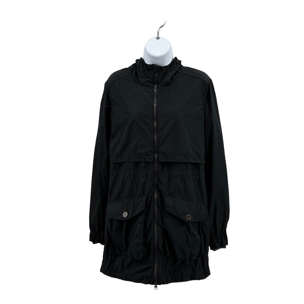 Mountain Hard Wear Full Zip Jacket Women's Med Black Long Sleeve Lined Outerwear